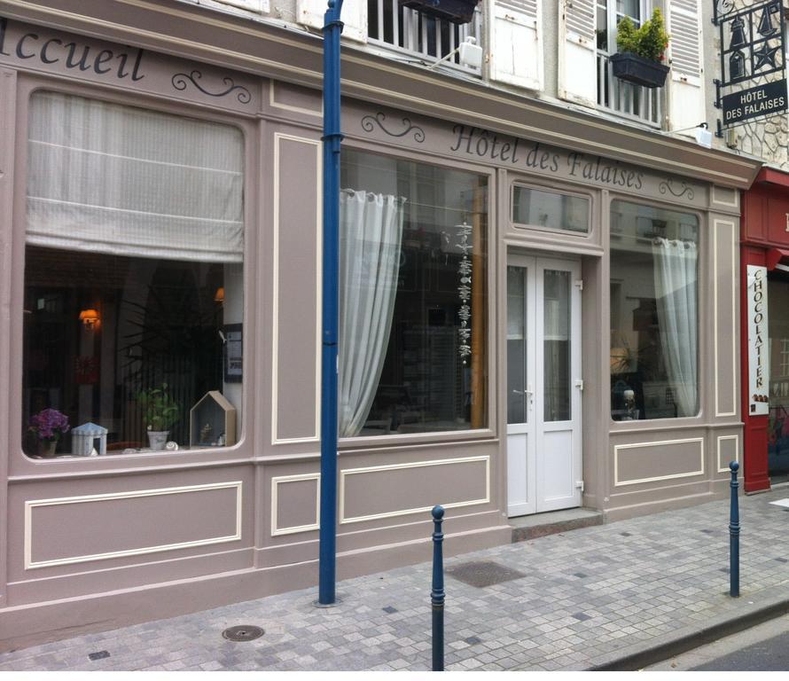 Hotel Des Falaises Villers-sur-Mer Exteriör bild